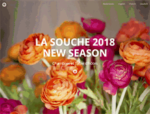 Tablet Screenshot of lasouche.com